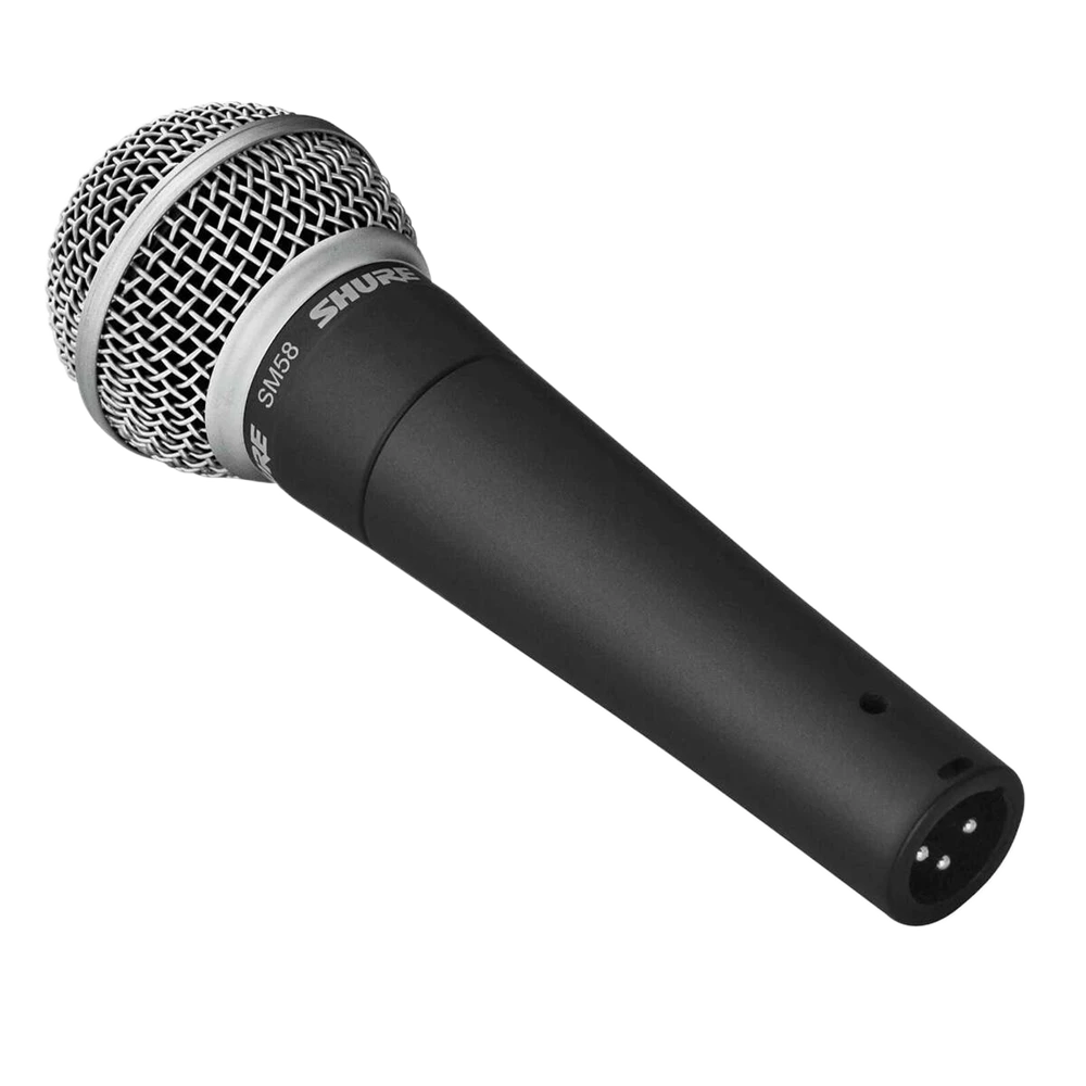 Shure SM58 Vocal Microphone Angle